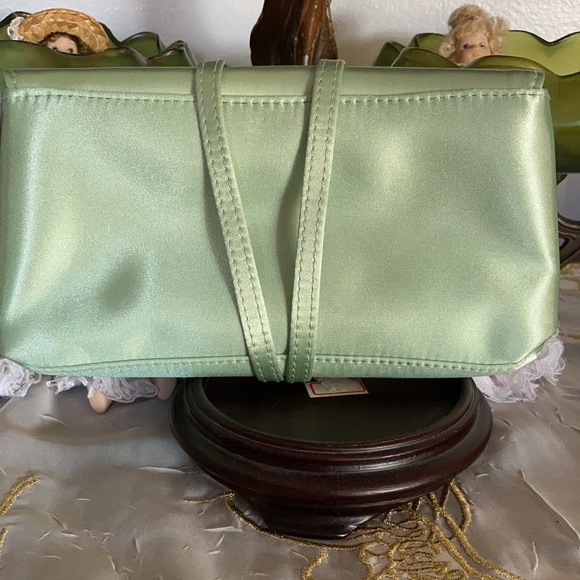 Vintage Bulgari satin evening clutch - Picture 3 of 9